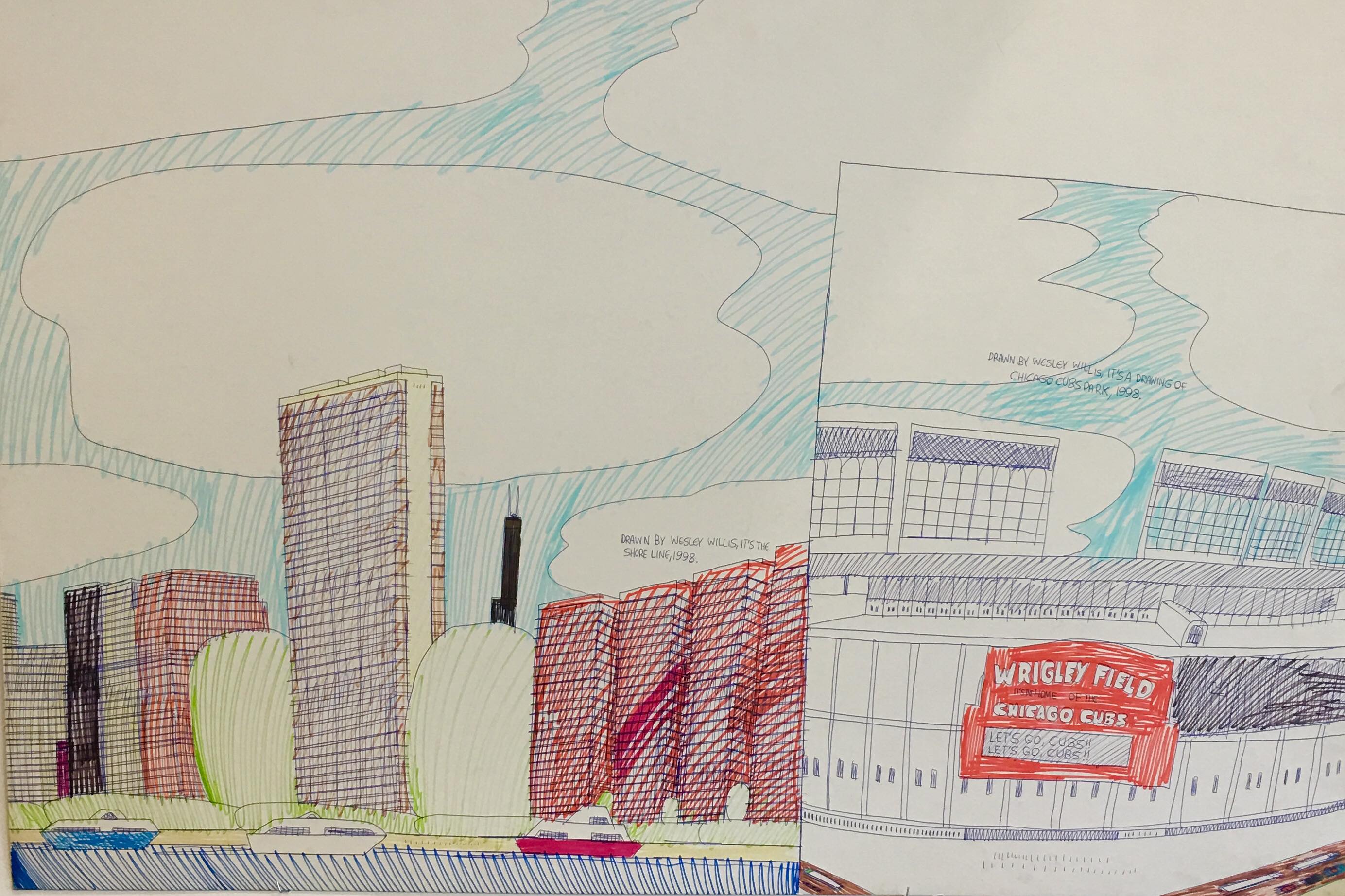 Wesley Willis Art Sale Attracts 100+ Collectors And Fans ...