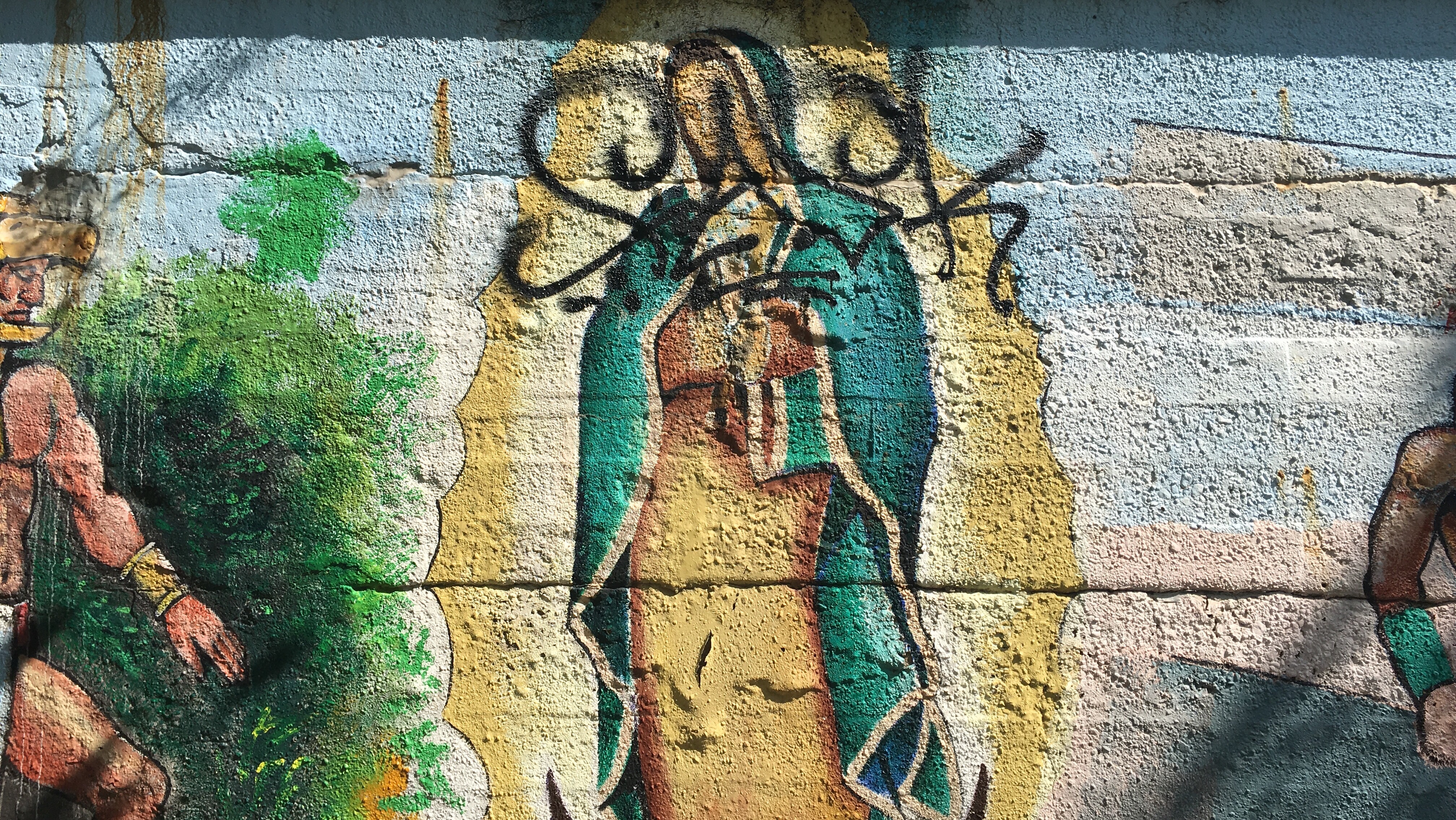 Pilsen Mural Of Virgen de Guadalupe Vandalized: 'It's Really