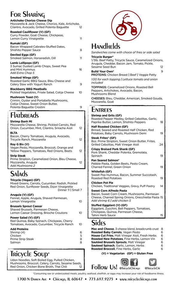 Tricycle Chicago, In Old Silver Cloud, Opening Friday In Bucktown