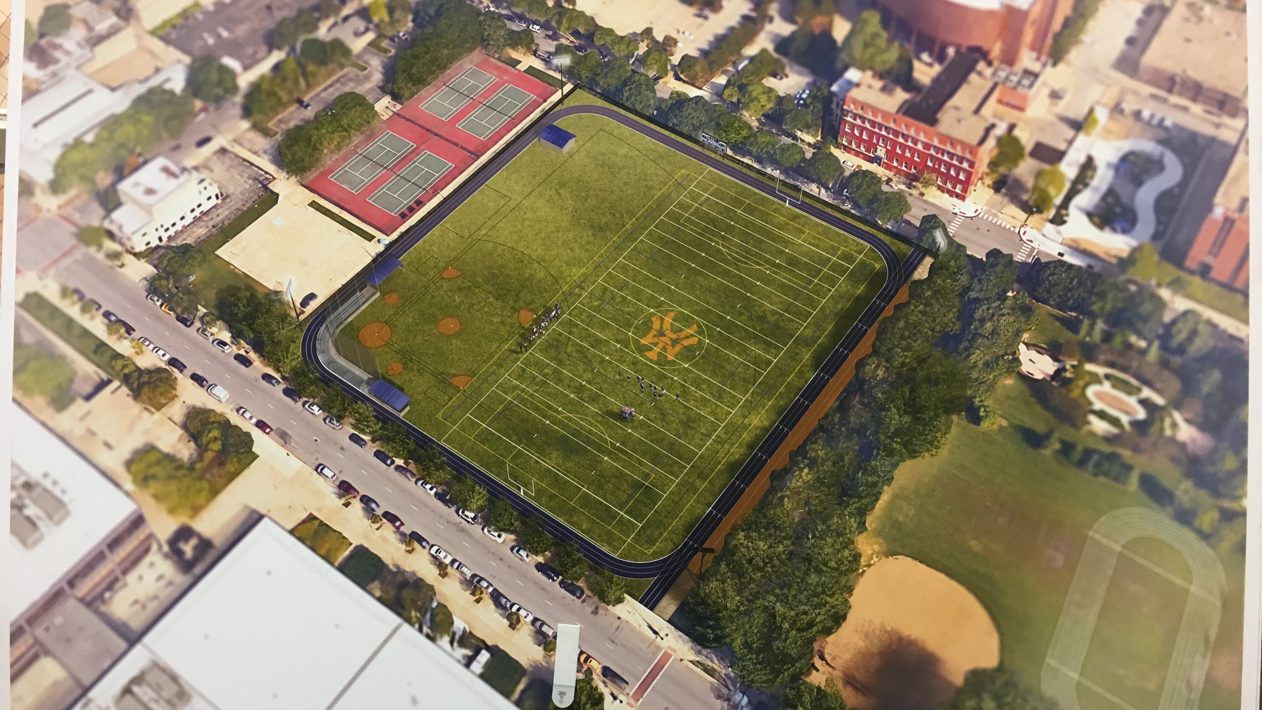 New $4.3 Million Whitney Young Athletic Field Construction To Skinner Park