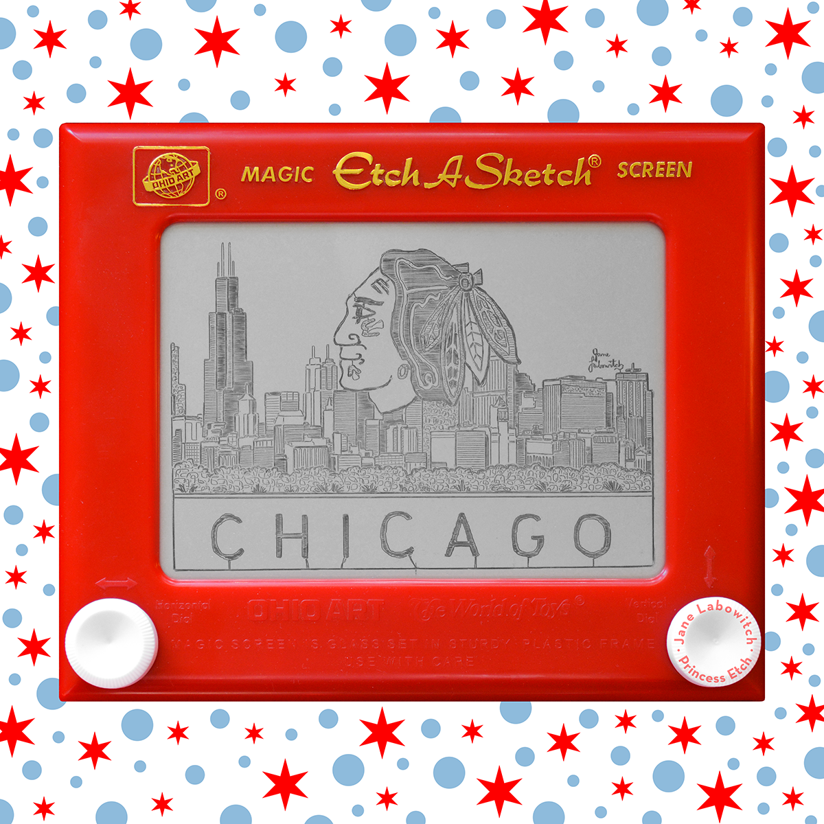 'Princess Etch' Creates Works Of Art Using Just The Knobs Of An Etch A