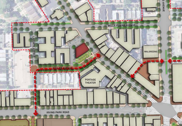 Six Corners Could Get A New Public Plaza Using $1.5 Million In TIF Dollars