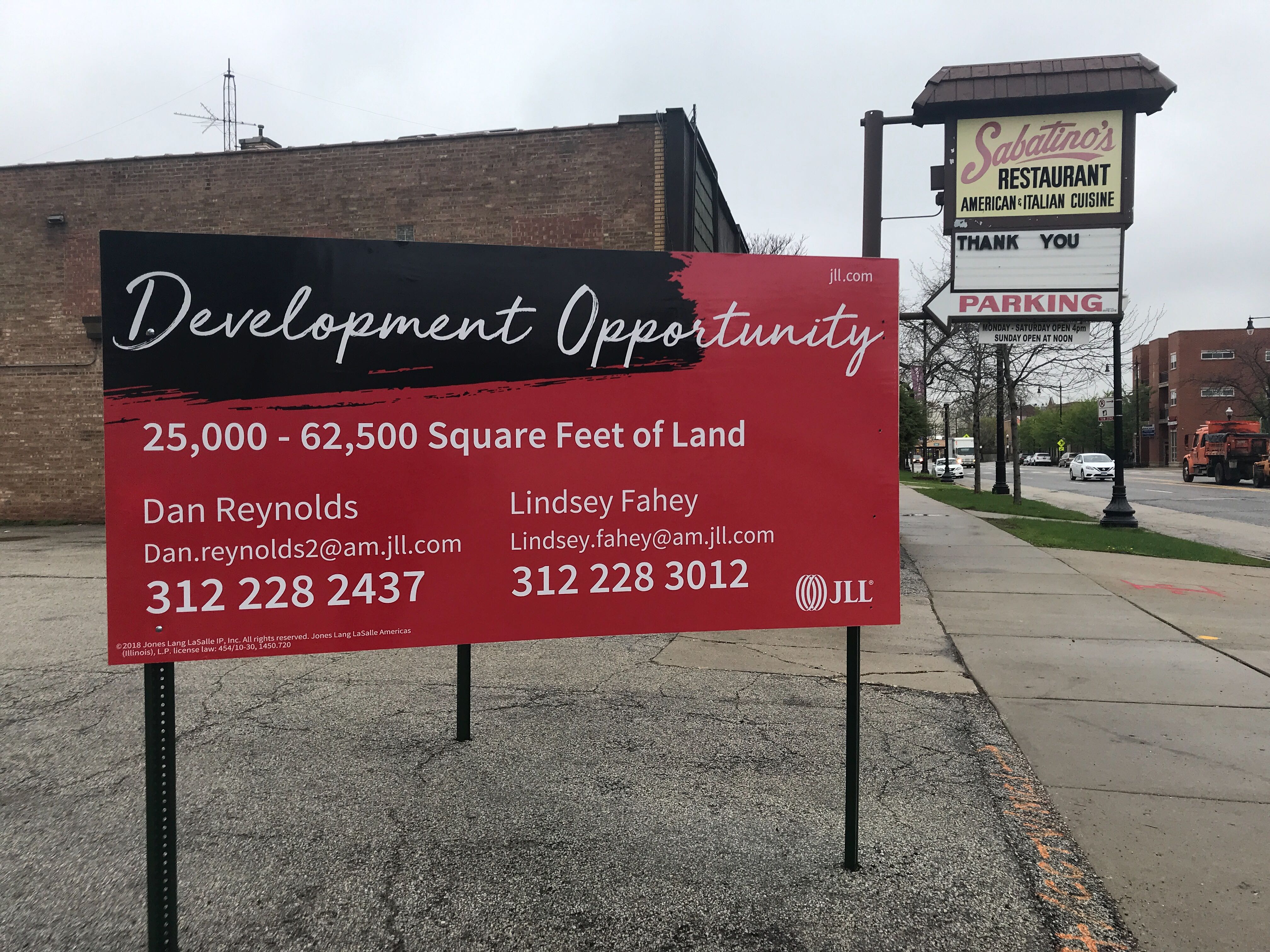 Northwestern Buying Entire Old Irving Park Block Including The Former Sabatino S Building