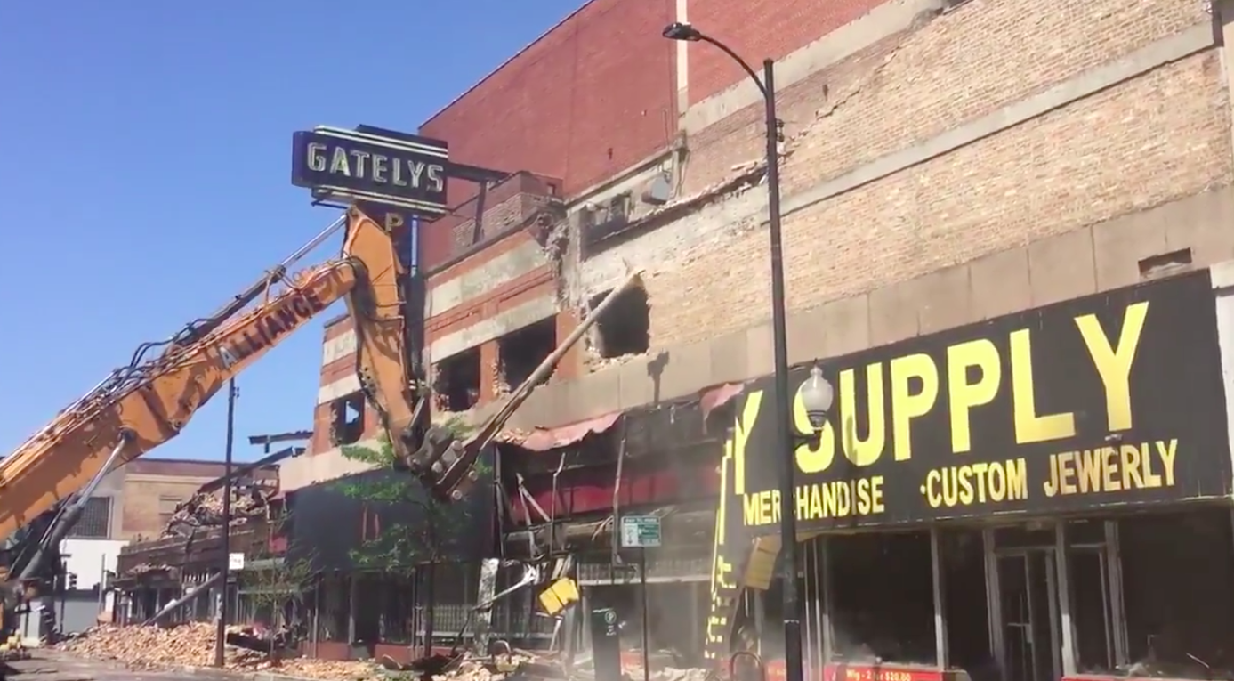CenturyOld Gately's Peoples Store Demolished After Fire Guts Vacant