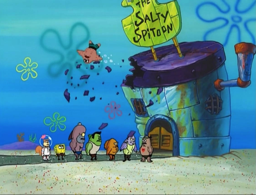 spongebob jellyfish club