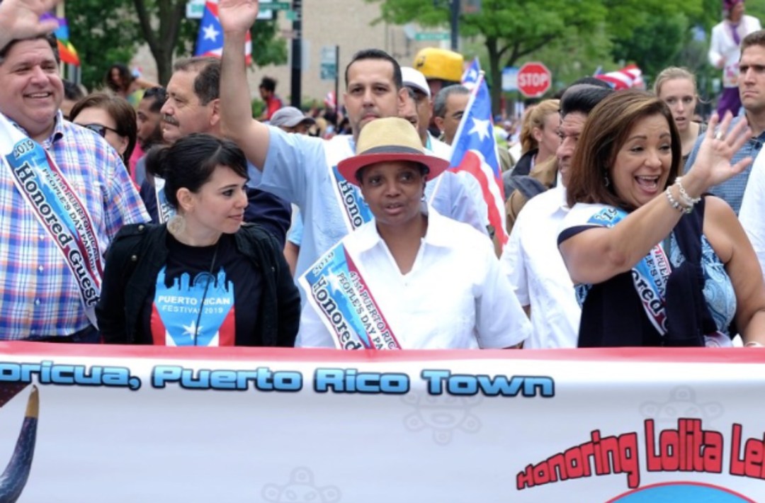 Despite The Rain, Humboldt Park's 41st Puerto Rican Parade Draws