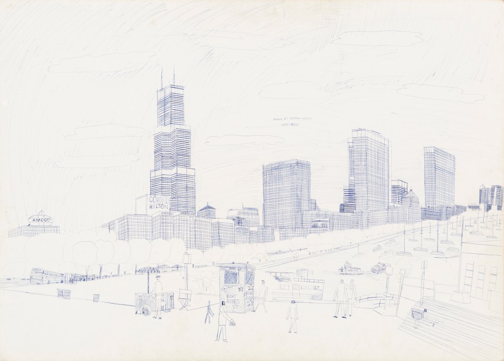 Chicago Icon Wesley Willis' Vibrant Cityscapes Come To West Town In