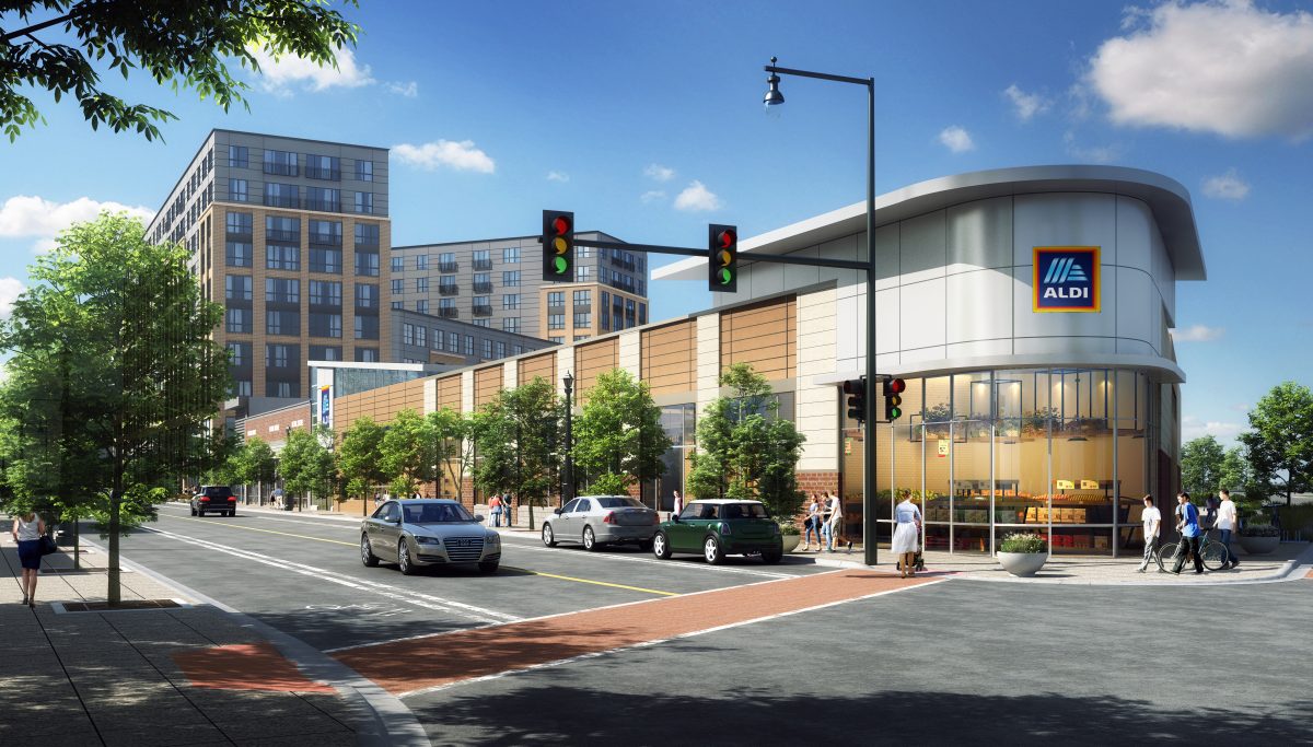 Six Corners Aldi Plans To Open Early Next Year As Signs Go Up Around