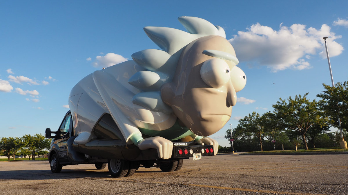 Rick And Morty Fans The Rickmobile Is Coming To Chicago On Friday