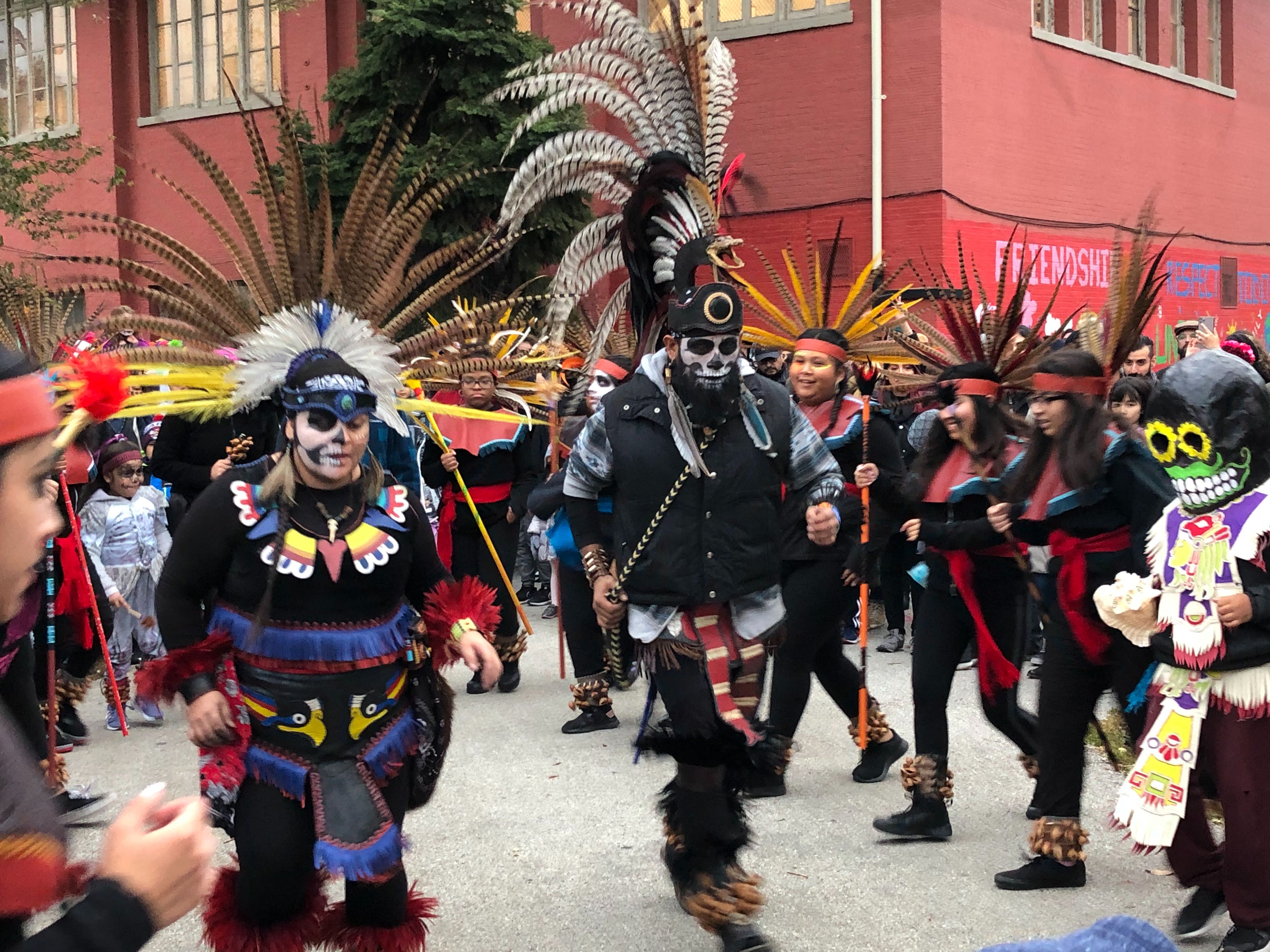 Scenes From The Día De Los Muertos Processional In Pilsen (PHOTOS)