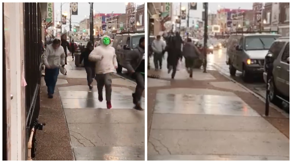 TrickOrTreating Children Scatter As Gunshots Ring Out In Little