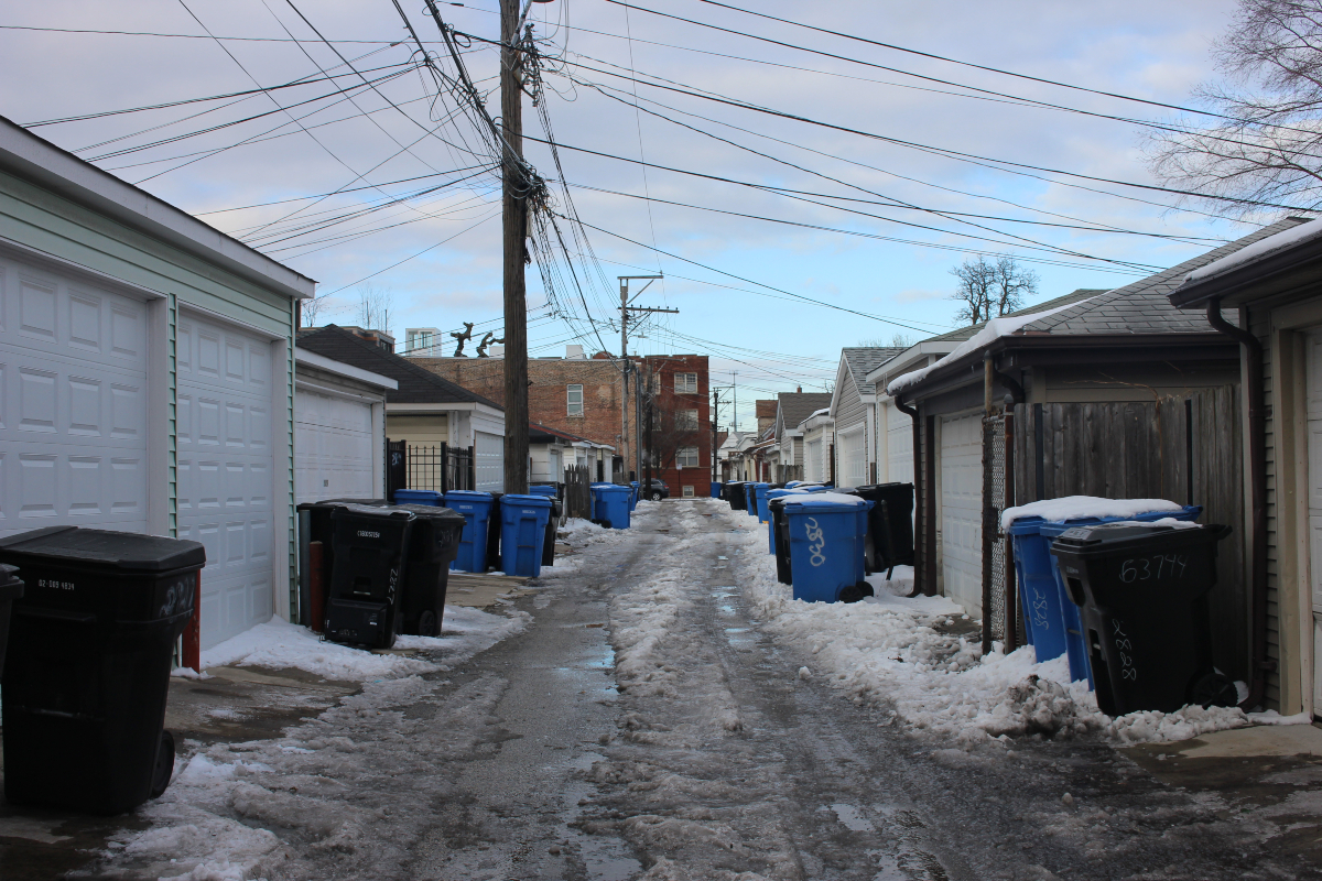 New Street Lamps Near AvondaleLogandale School, Alley Resurfacing