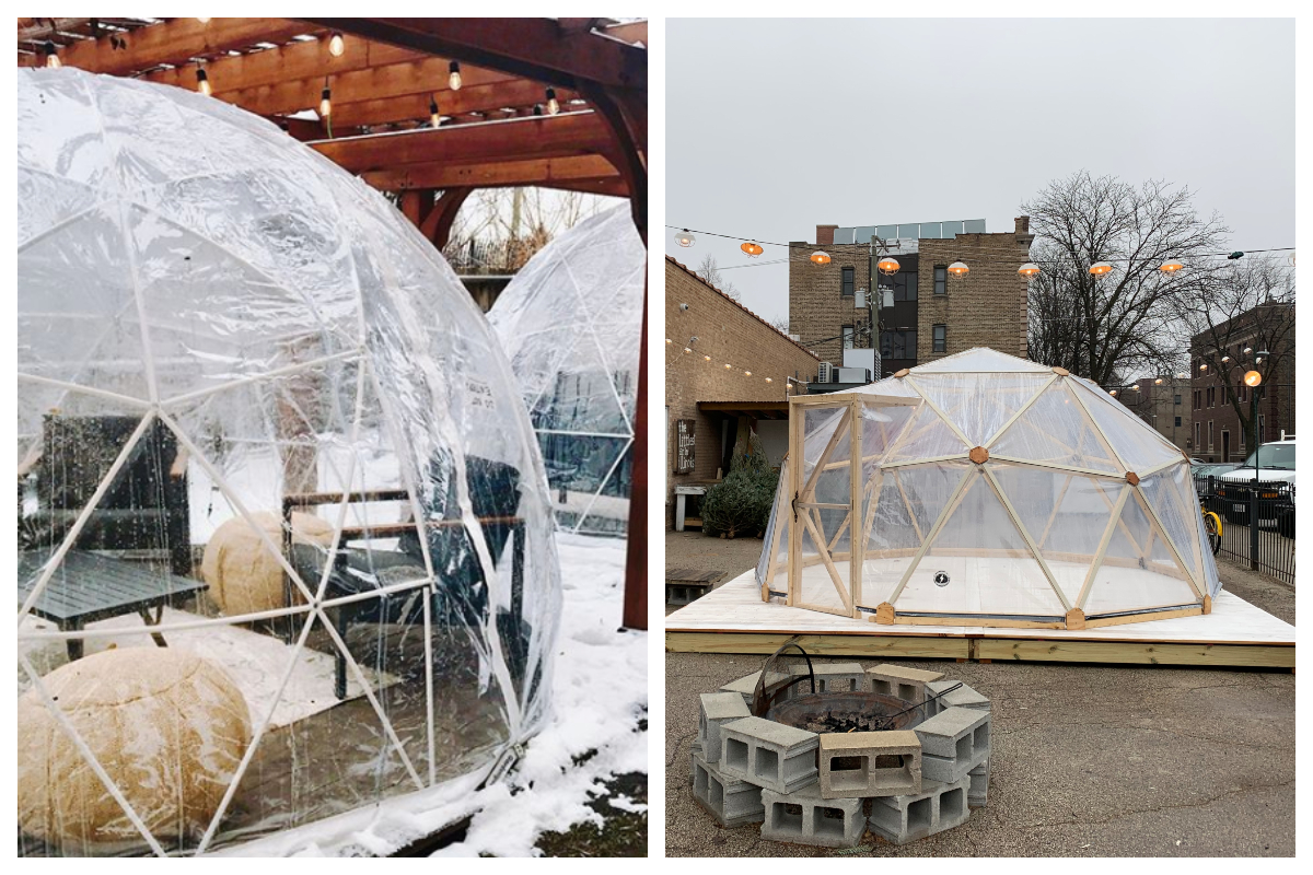 You Can Dine In A Heated Igloo At These Logan Square Restaurants