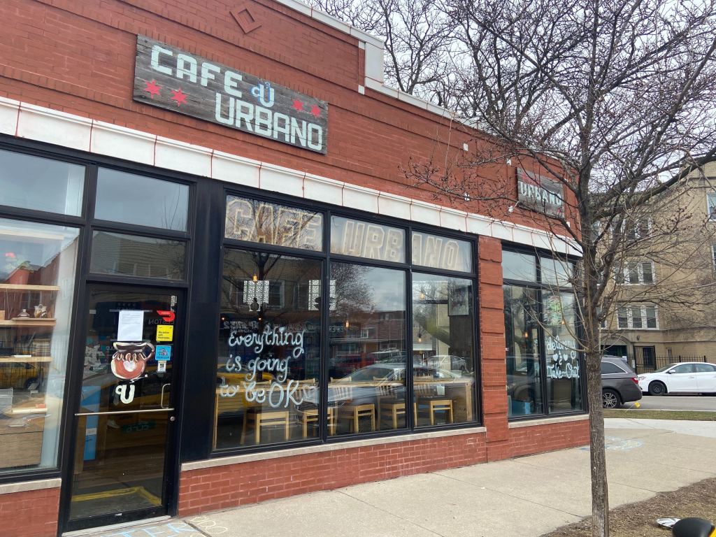 Huge T. Rex In Lincoln Square Takes A Bite Out Of Coronavirus