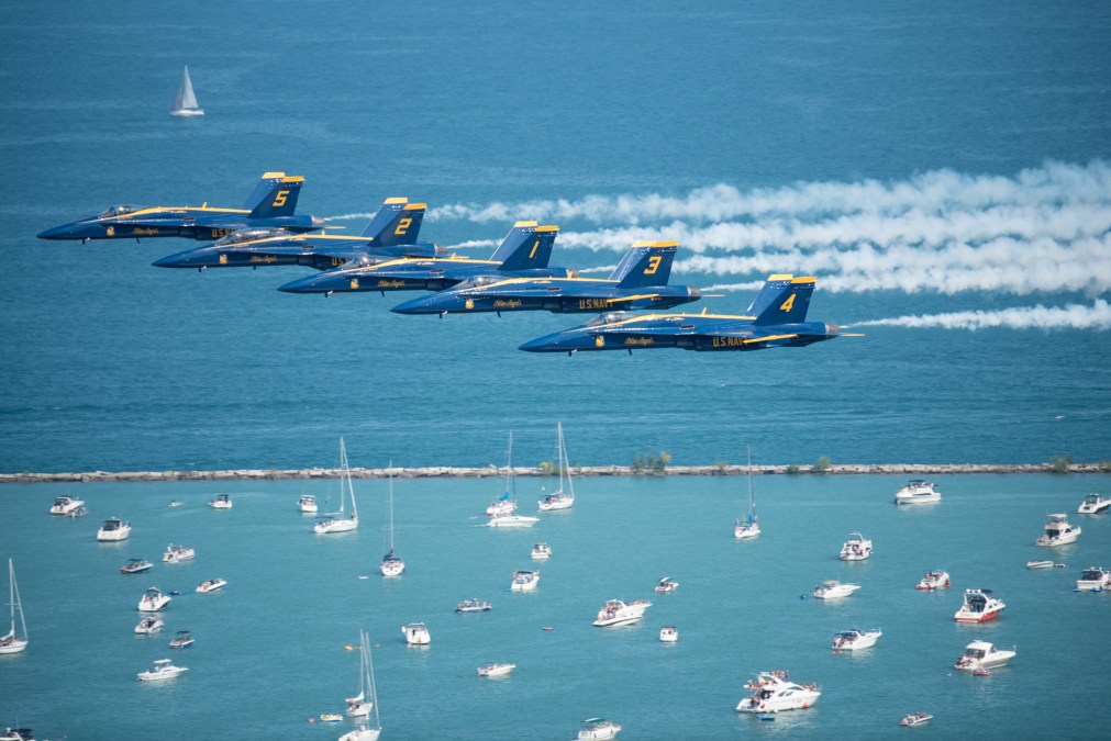 No Air And Water Show For Chicago This Year — But The Blue Angels Will