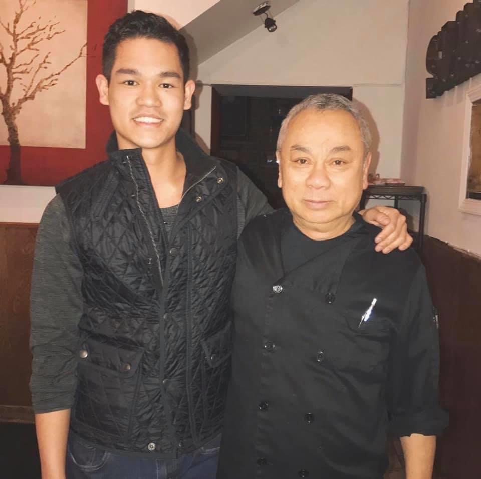 Bi Nguyen (left) said Tuan Nguyen (right) became a "father figure in Chicago" after he moved to the city and discovered Simply It a few years ago.