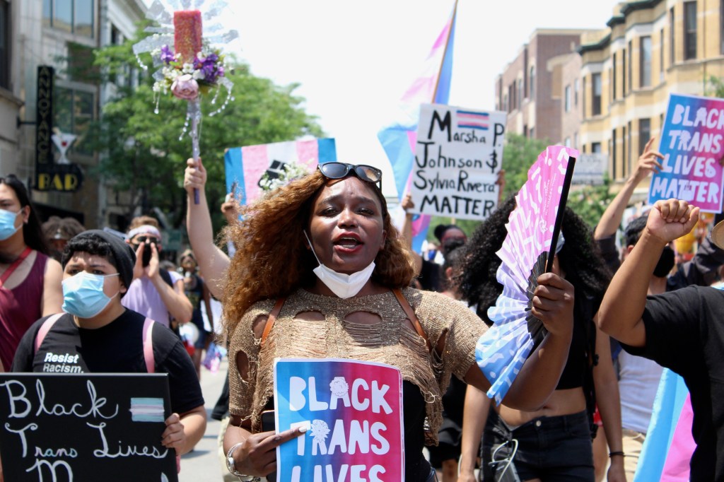 With Parade Canceled, Pride Returns To Protest Roots As Thousands Show