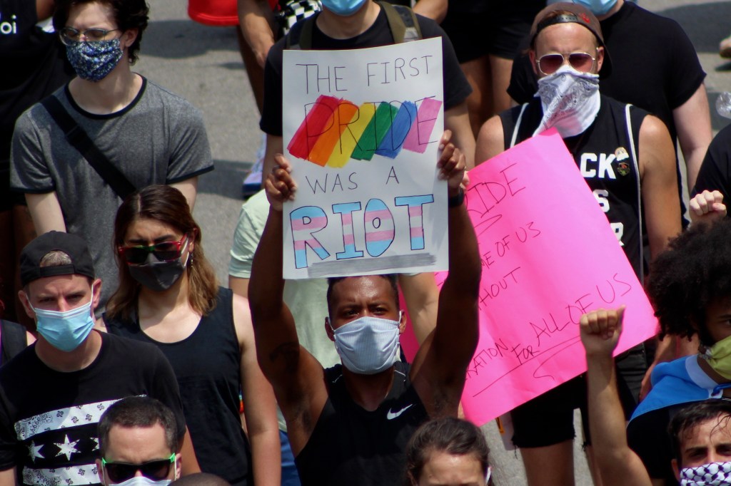 With Parade Canceled Pride Returns To Protest Roots As