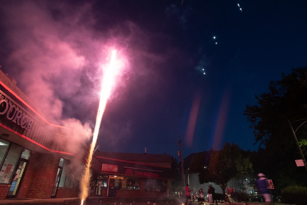 With Chicago's Official Fireworks Canceled, Neighbors Staged Rogue