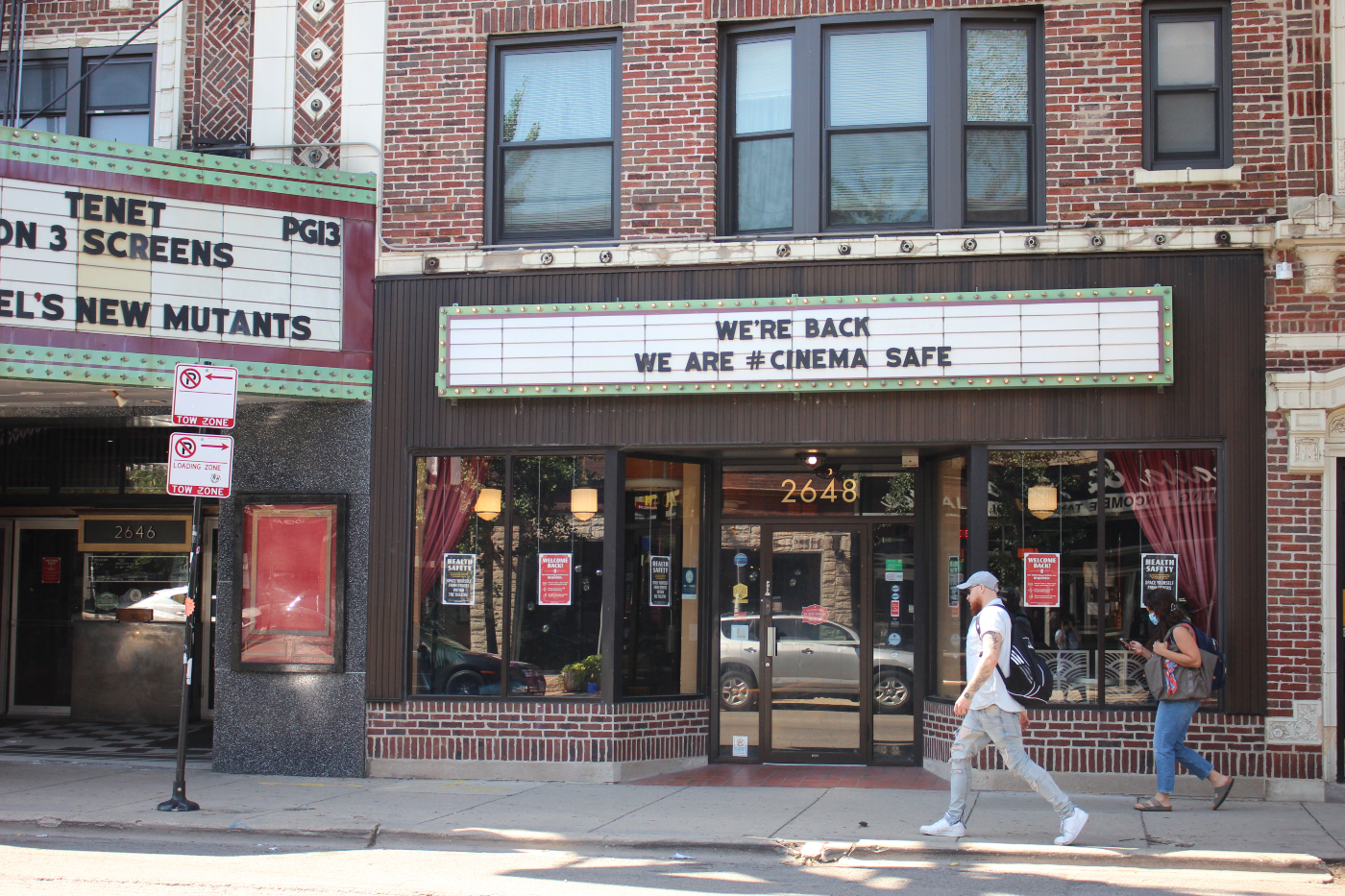 Logan Theatre Reopens After 5 Months Of Coronavirus Shutdown 'Safety