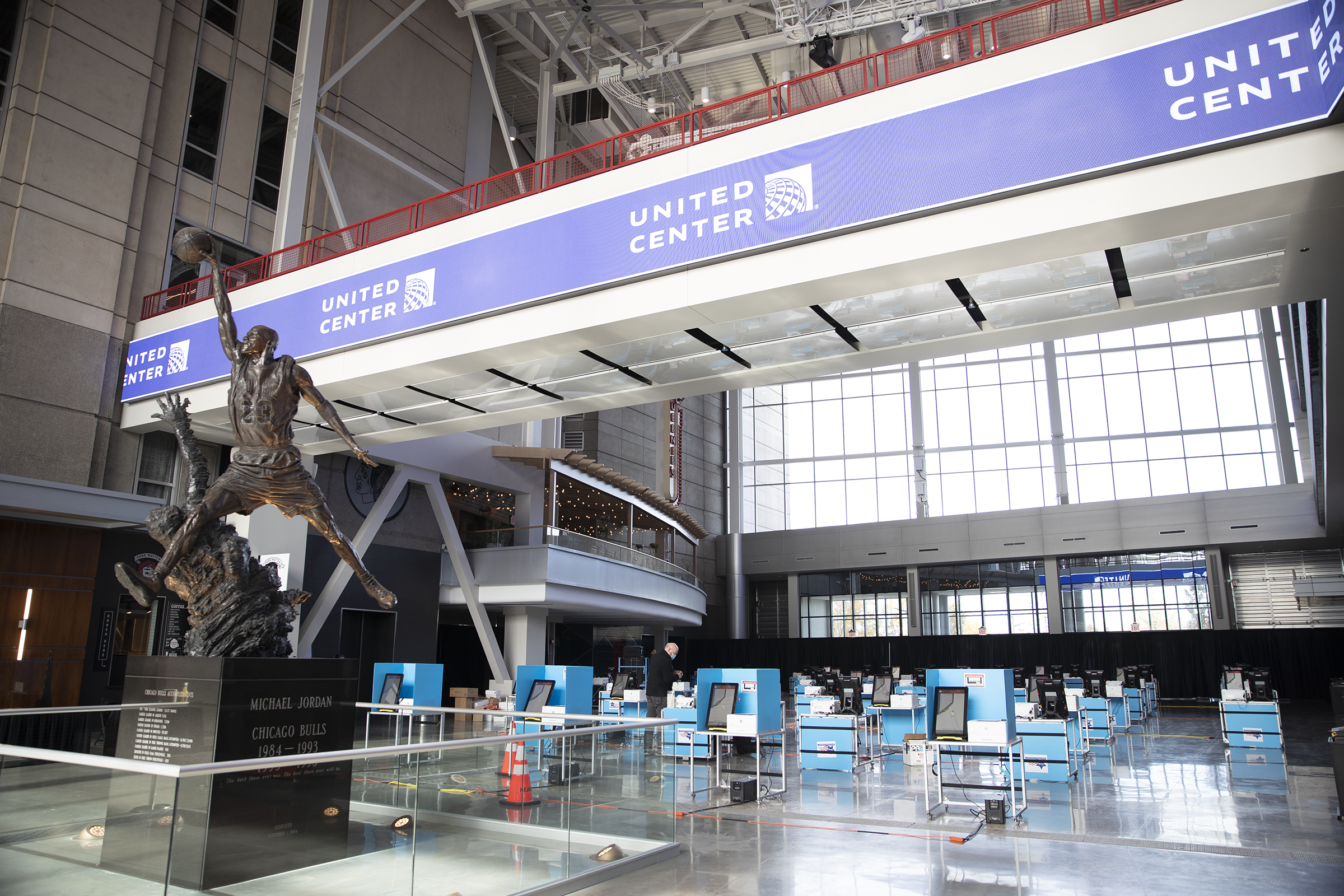 United Center To Be Used As Polling Place For Election Day