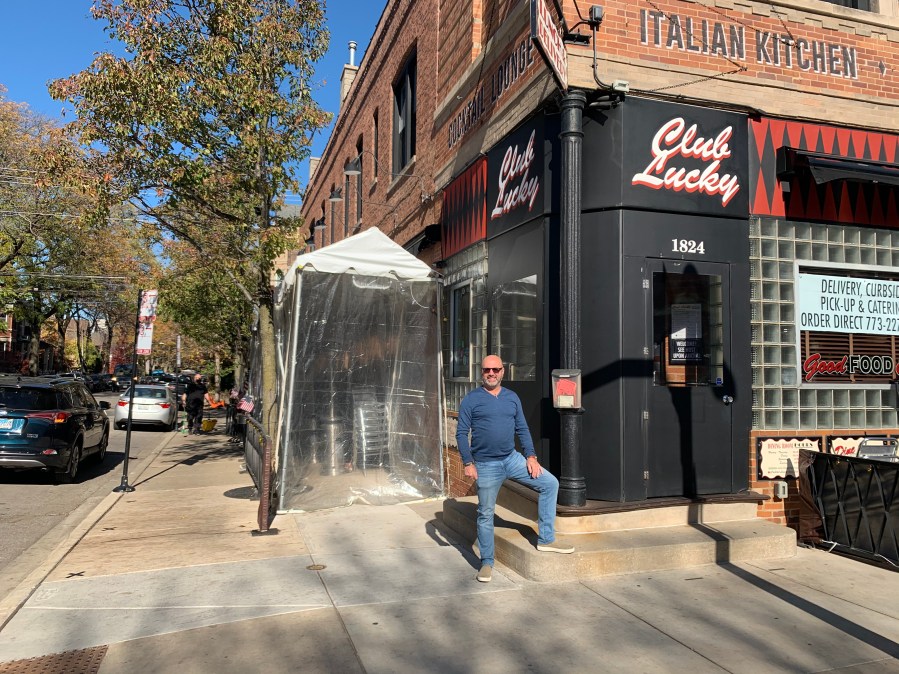 You Can T Drink In A Bar Right Now But Some Can Vote In One At Bucktown S Club Lucky Tavern