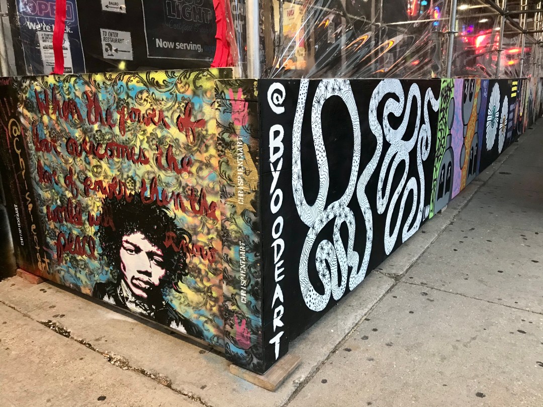 Local Artists Beautify South Loop Club To Remind Community To Support