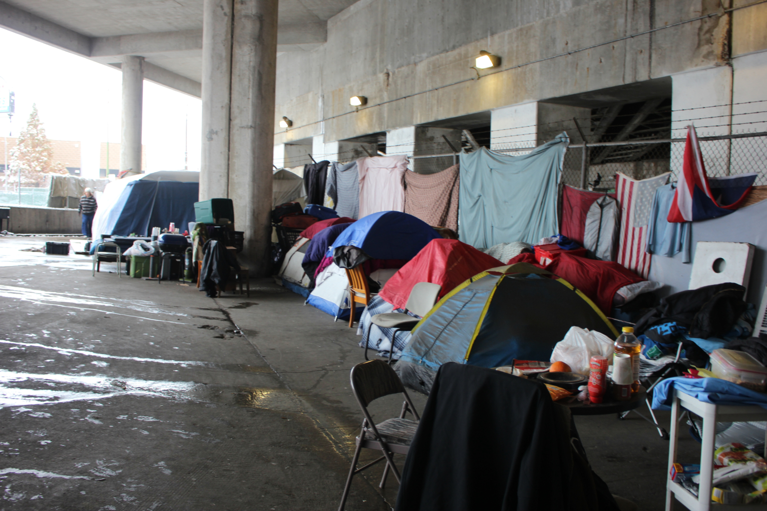 Northwest Side Tent City Residents Get Housing After Kennedy Expressway   Belmont Copy 