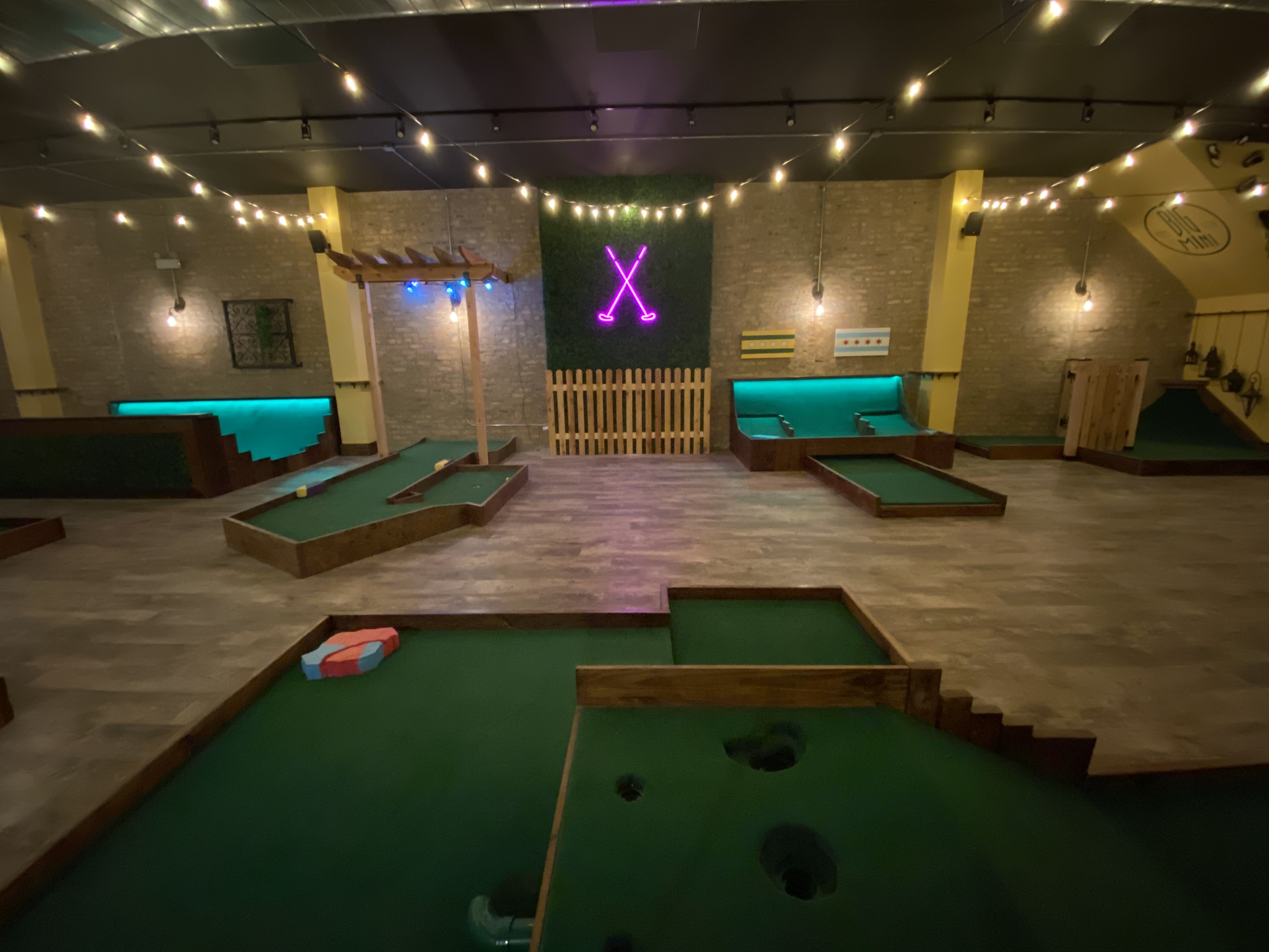 Indoor Wicker Park Putt Putt Course The Big Mini Is Almost Complete   2 1 