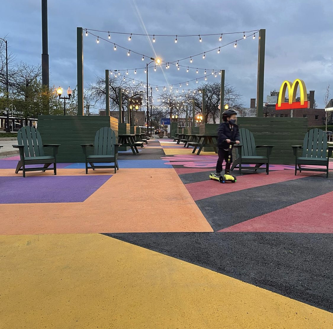 Lincoln Square's Ainslie Arts Plaza Has A New, More Inviting Look. Now