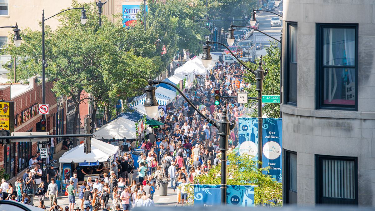 Taste Of Greektown, Chicago's Largest Greek Festival, Returns To