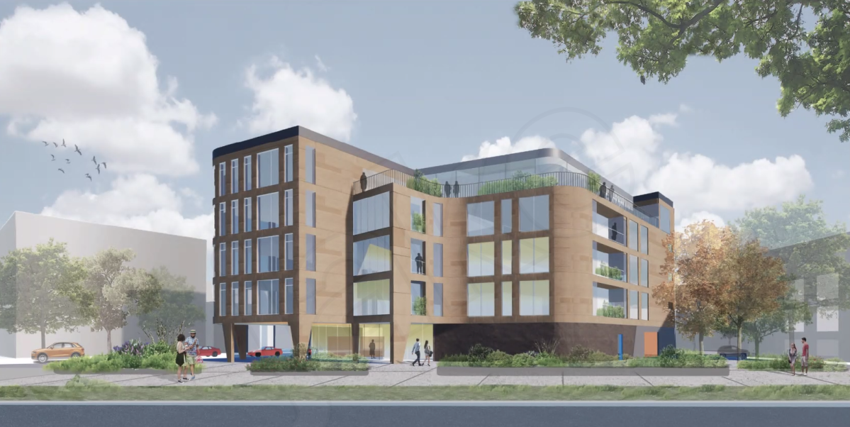 Developer Shares Third Proposal For Apartments At Former Lincoln Park Gas Station But Neighbors Still Push Back