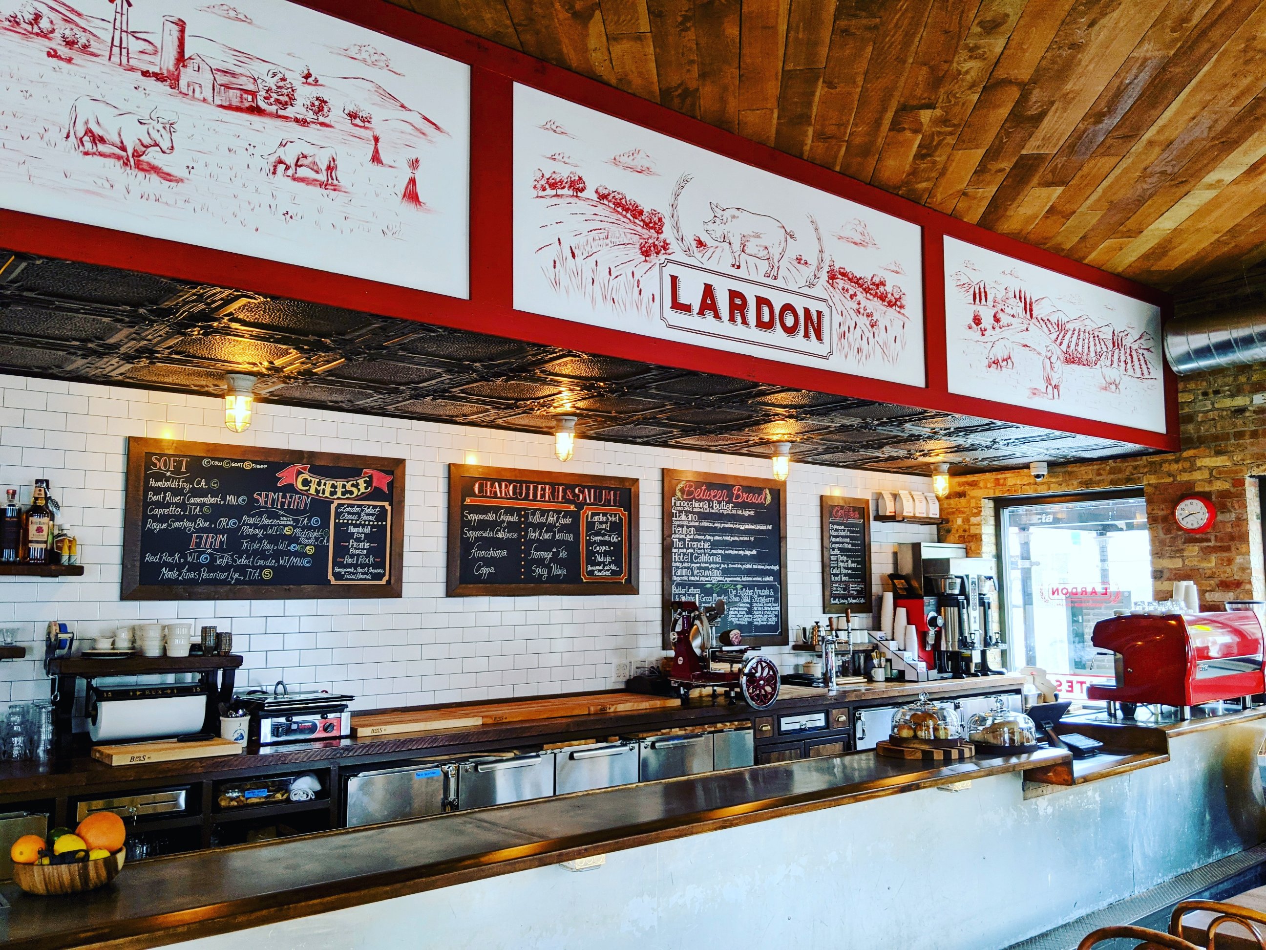Lardon Brings InHouse Cured Meats, Cheese Boards And