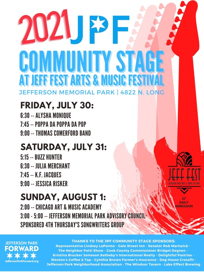 Jeff Fest Returns To Jefferson Park For 20th Year Of Music, Food And More