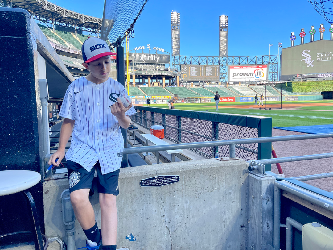 Norwood Park Boy, 12, Battling Cancer Gets To Meet Favorite Sox Players