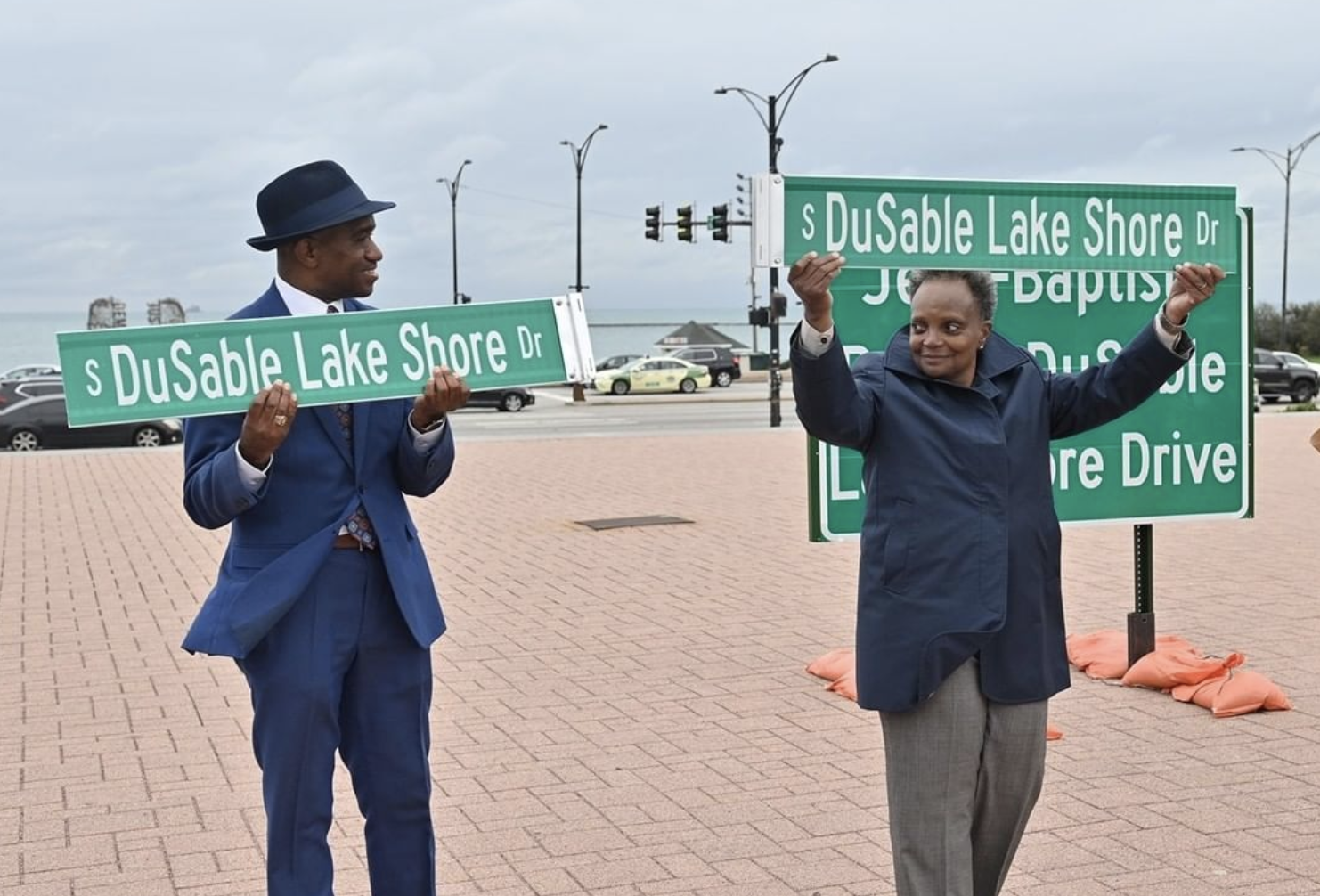 DuSable Lake Shore Drive Name Change Official With New Signs