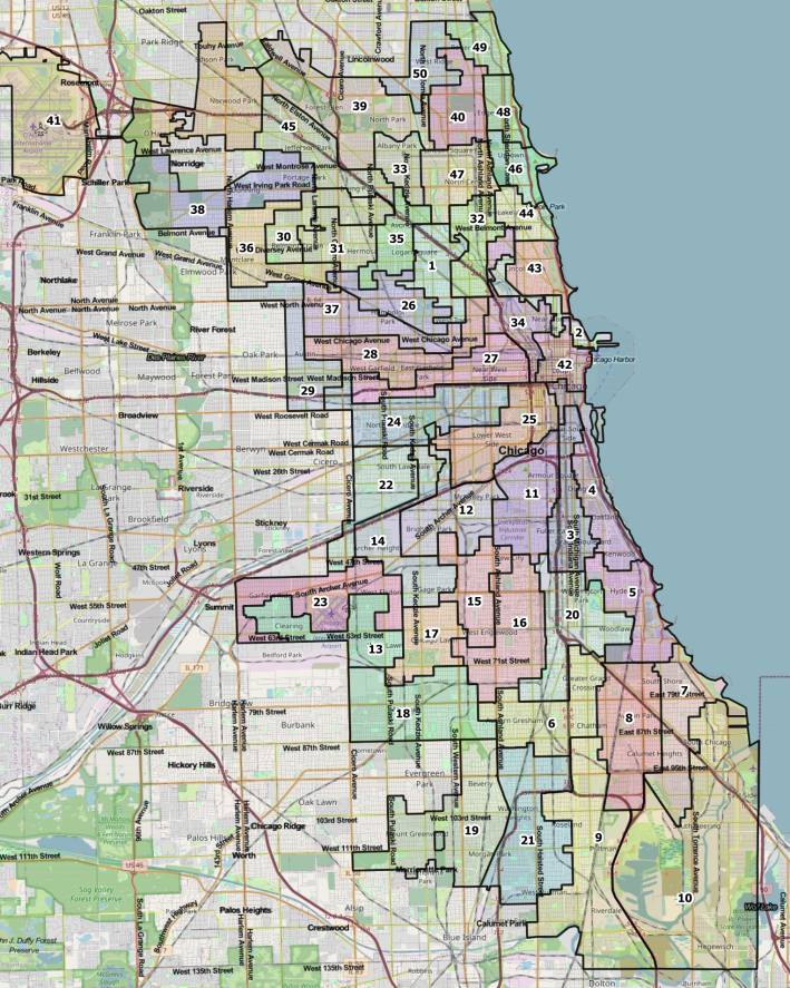 City Of Chicago Ward Map City Council Ends Ward Remap Hearings, But Alderpeople Are No Closer To An  Agreement