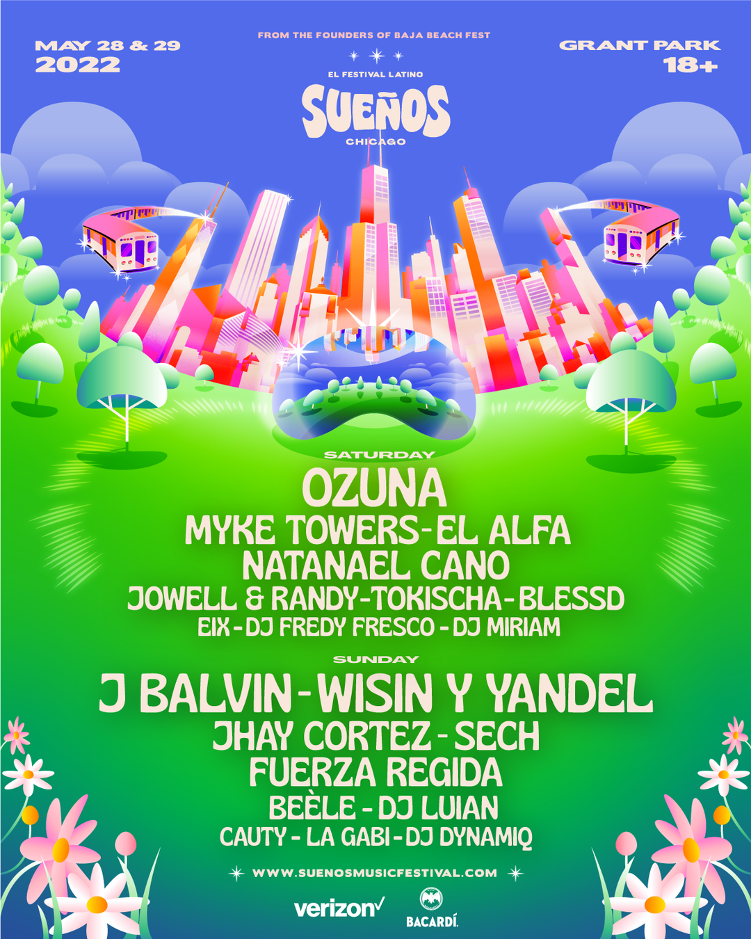 Sueños Latin Music Fest Will Bring Headliners J Balvin, Ozuna To Grant ...