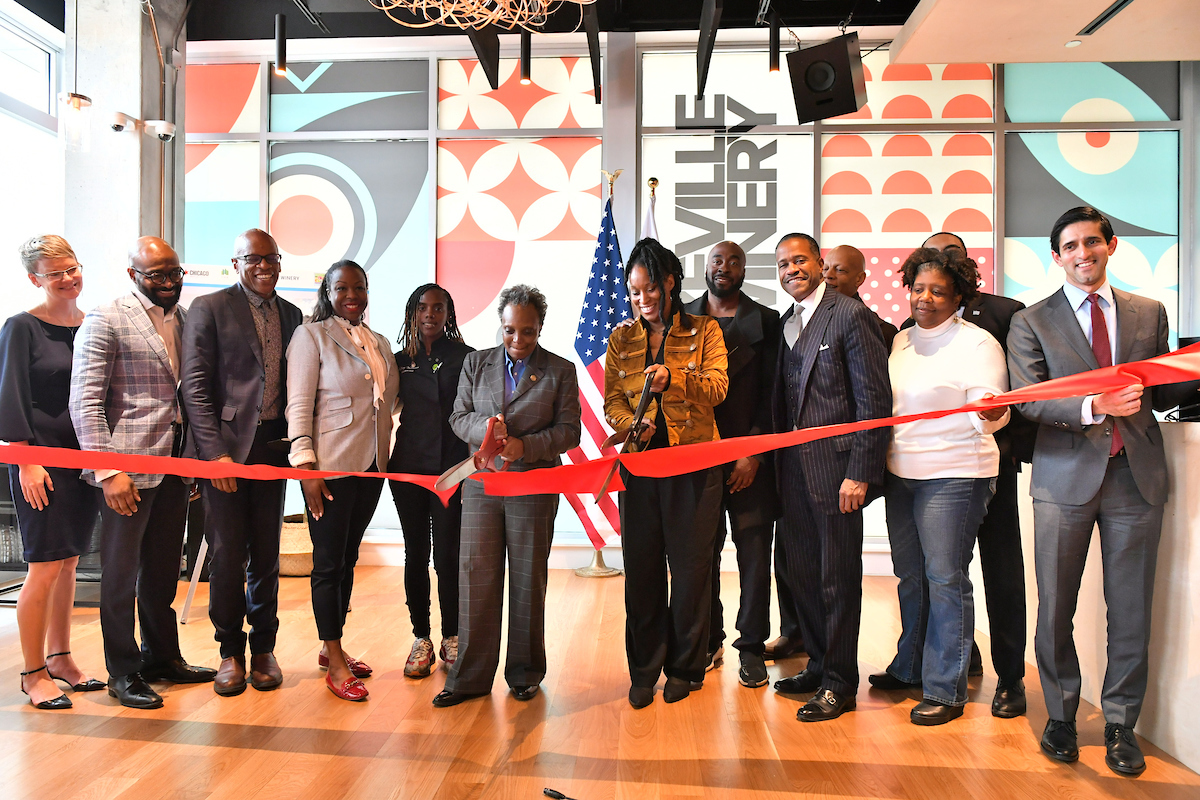 Bronzeville Winery Opens, Offering Fine Dining And Wines As Neighbors Revitalize Area's Business