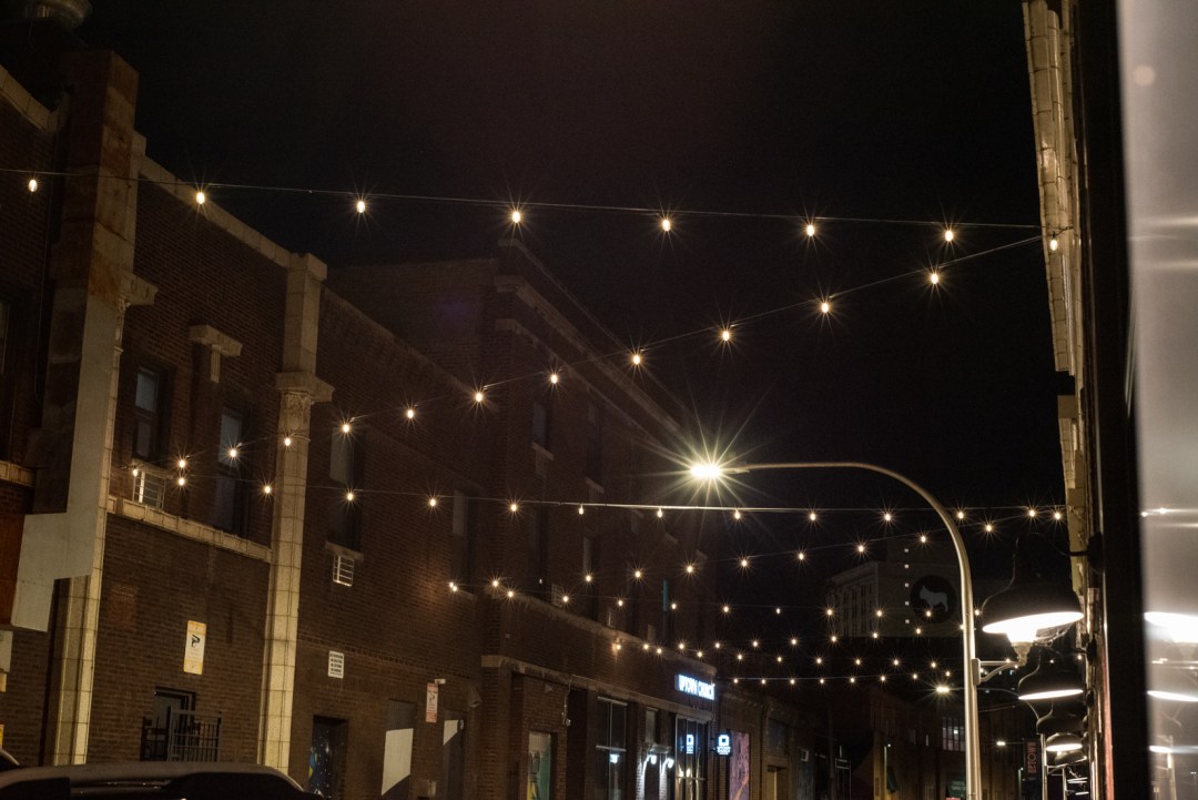 Uptown’s Clifton Avenue is getting decorative string lighting, a first for a public street in Chicago