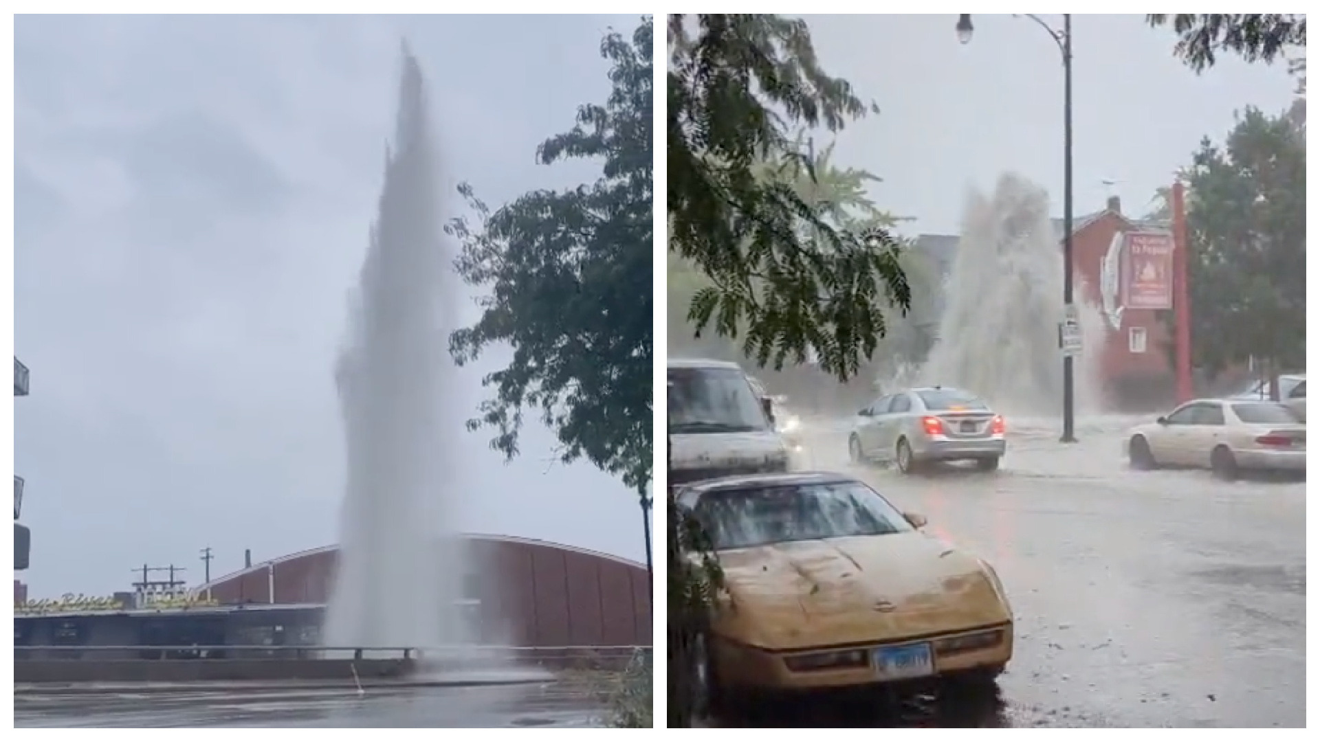 What Caused Chicago's Urban Geysers During Sunday's Storm? Experts
