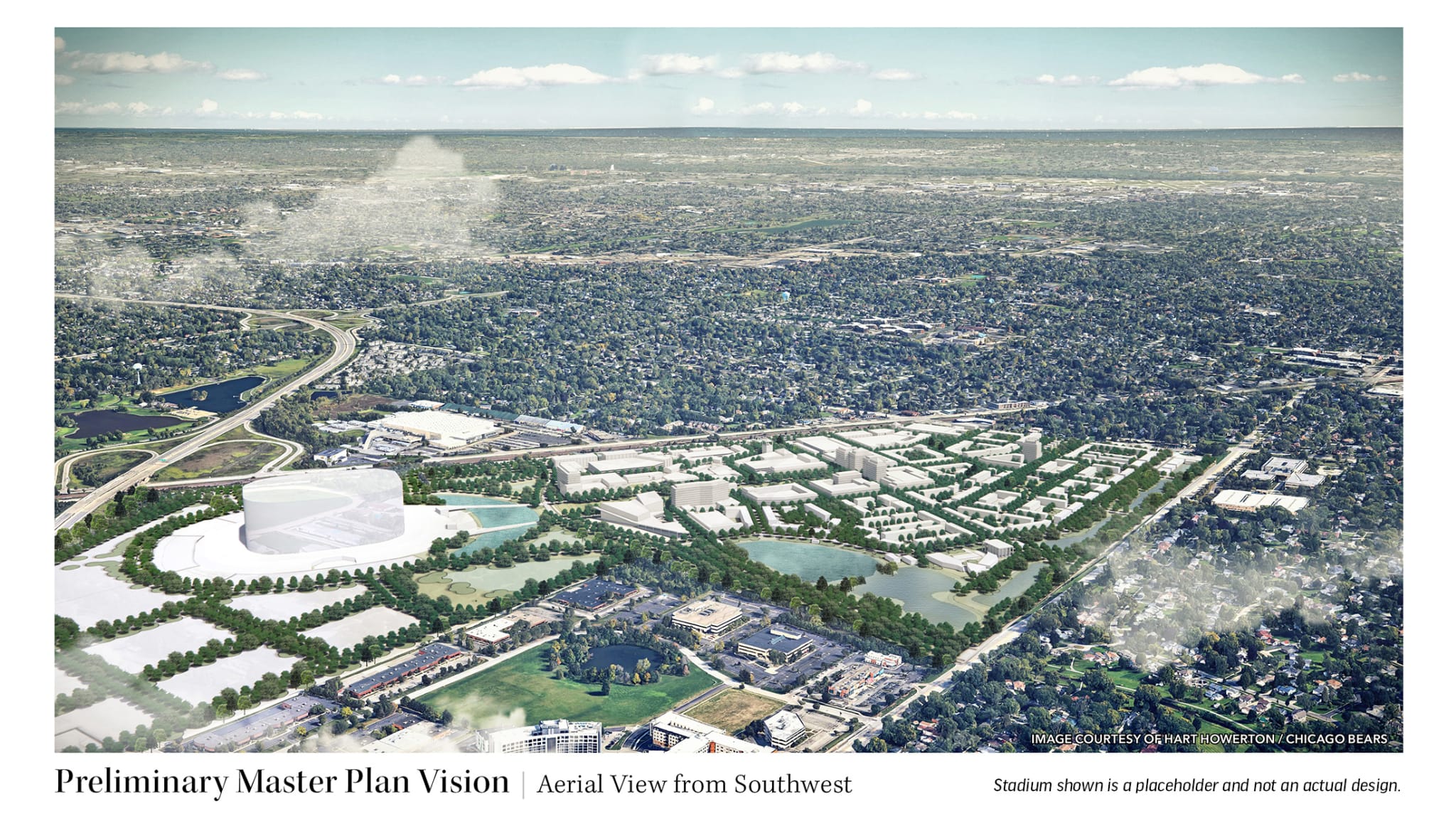 Bears Reveal What Arlington Heights Stadium Campus Could Look Like