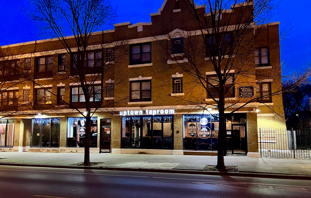 Uptown Taproom Opens In Former Godfather's Pizza Spot On Wilson Avenue