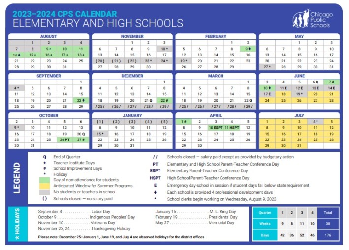 School Will Start Before Labor Day Again As Chicago Public Schools Releases 2023 24 Calendar