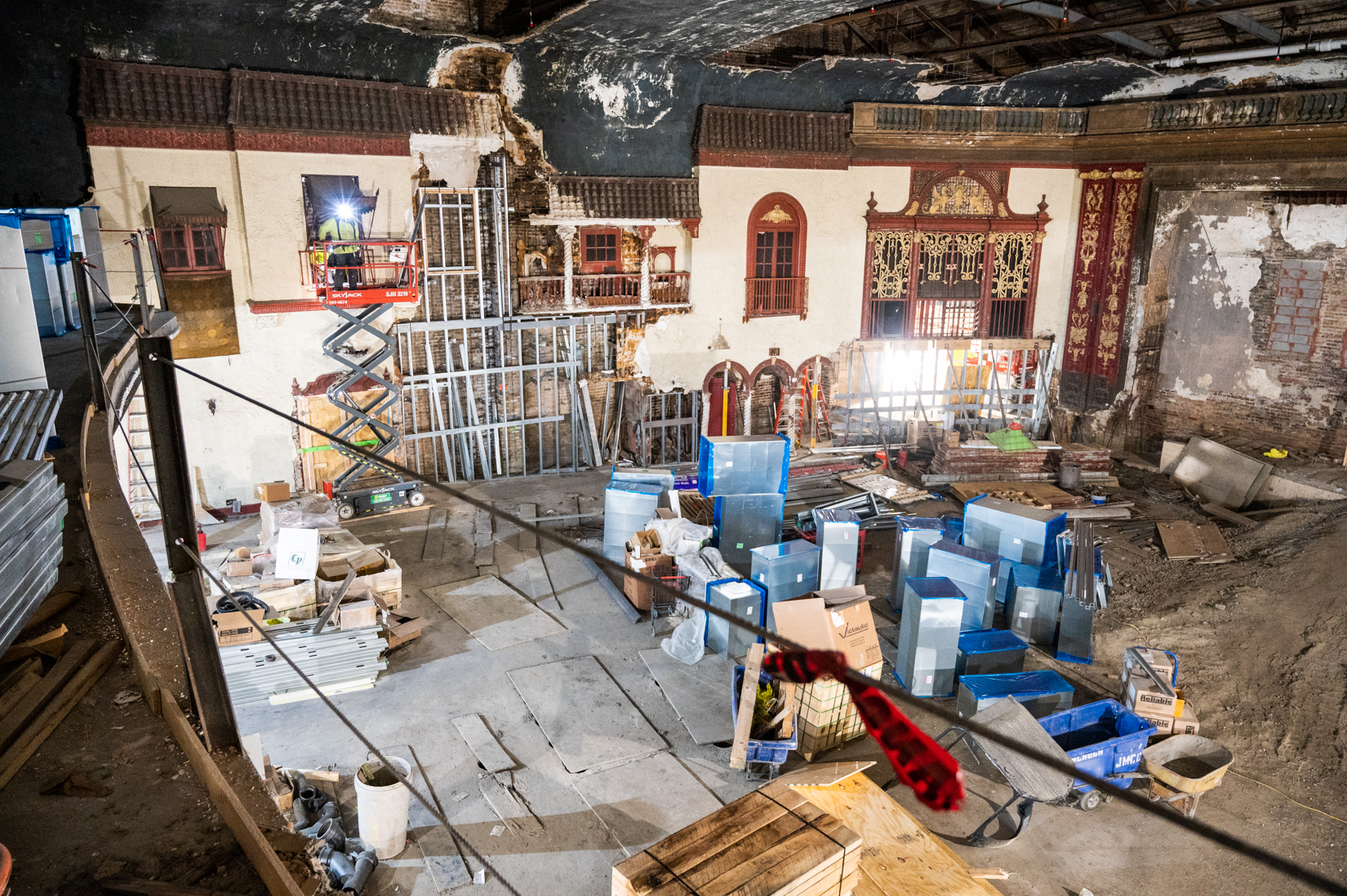 Look Inside Bridgeport's Iconic Ramova Theater As It Undergoes A