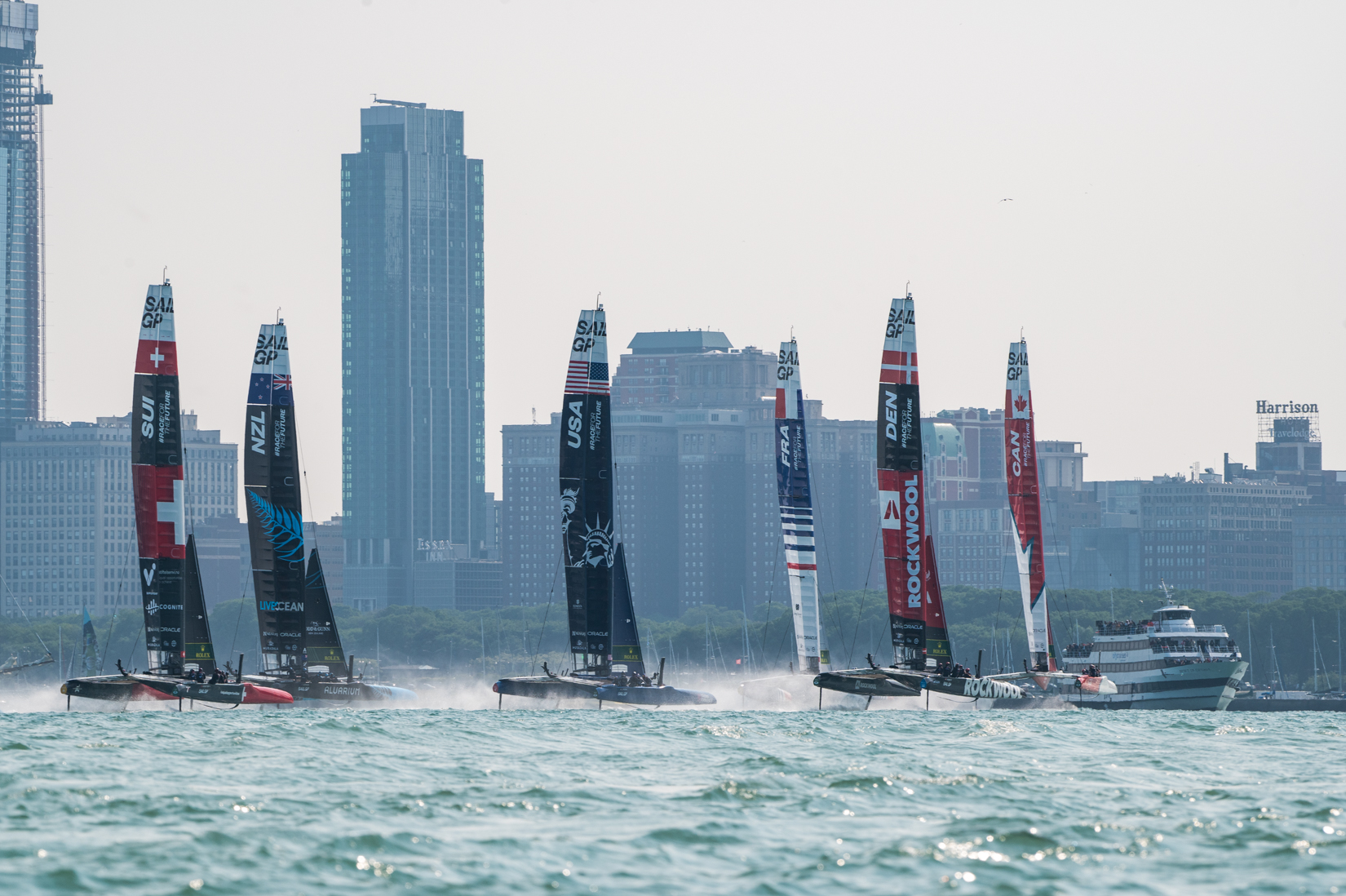 Racing Season In Chicago Commences With High Speed Sailboat Grand Prix