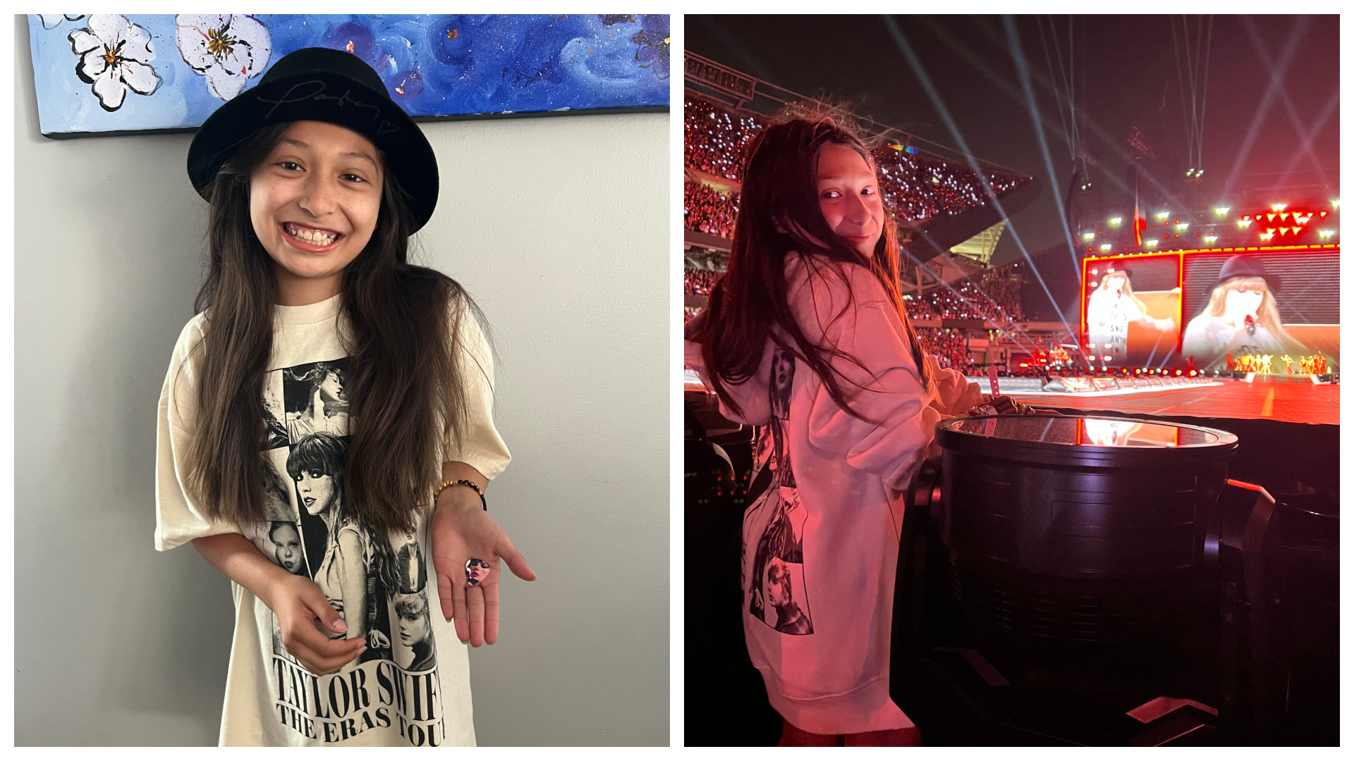 Taylor Swift Superfan Snags Star's Fedora At Chicago Show Thanks To Mom ...