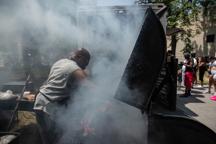 Scenes From Juneteenth Celebrations In Chicago Photos