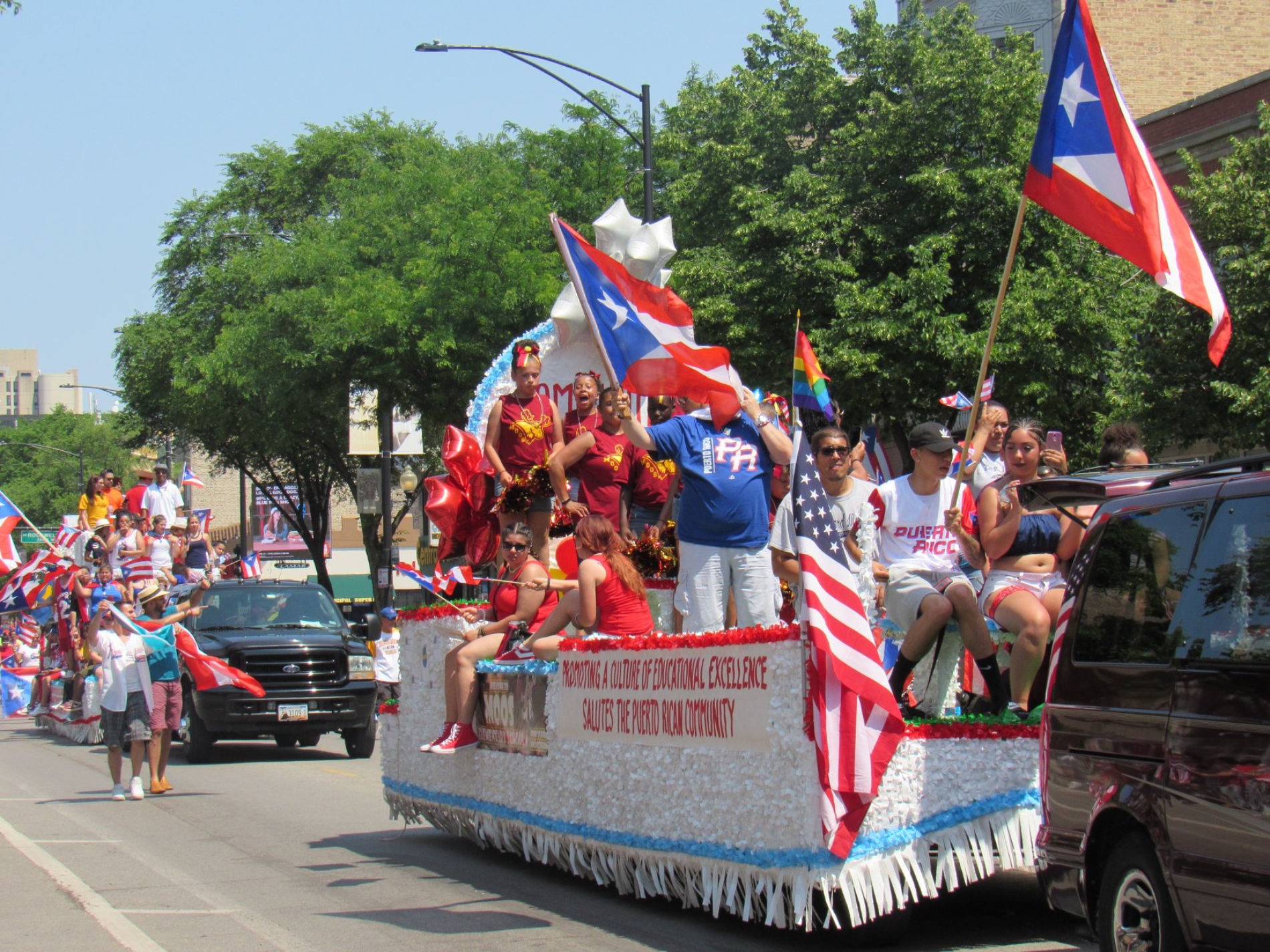 45th Annual Puerto Rican Parade And Festival Returns To Humboldt Park