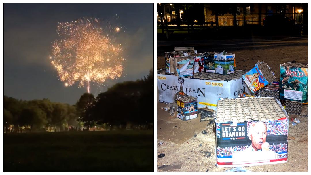 Fireworks Scofflaws Still Put On A Show At Winnemac Park, But City